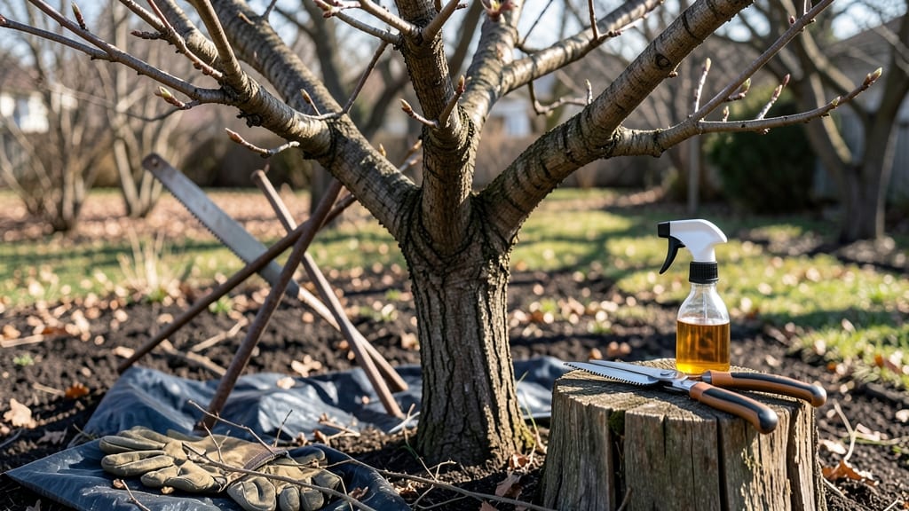 Cherry Tree Pruning Cuts: Shape and Strengthen for Year-Round Health