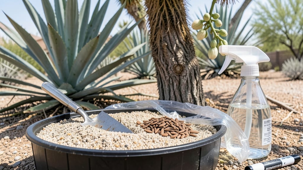 Joshua Tree Seeds Planting: Desert Wonder Growth in 6 Weeks