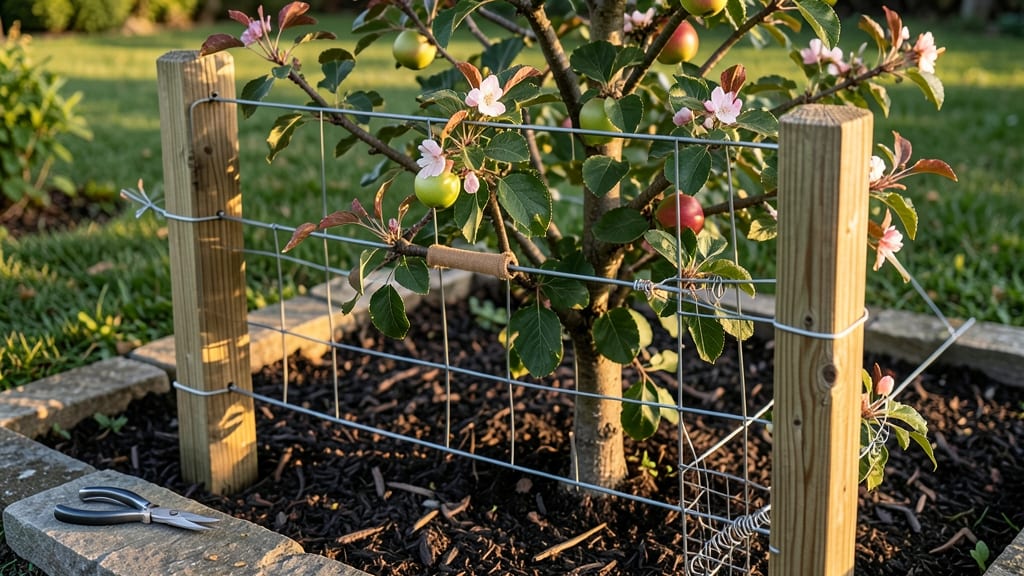 Apple Tree Trellis Systems: Space-Saving Canopy Control for Small Gardens