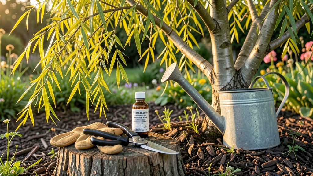 Willow Tree Cutting Guide: Year-Round Grace Through Strategic Trimming