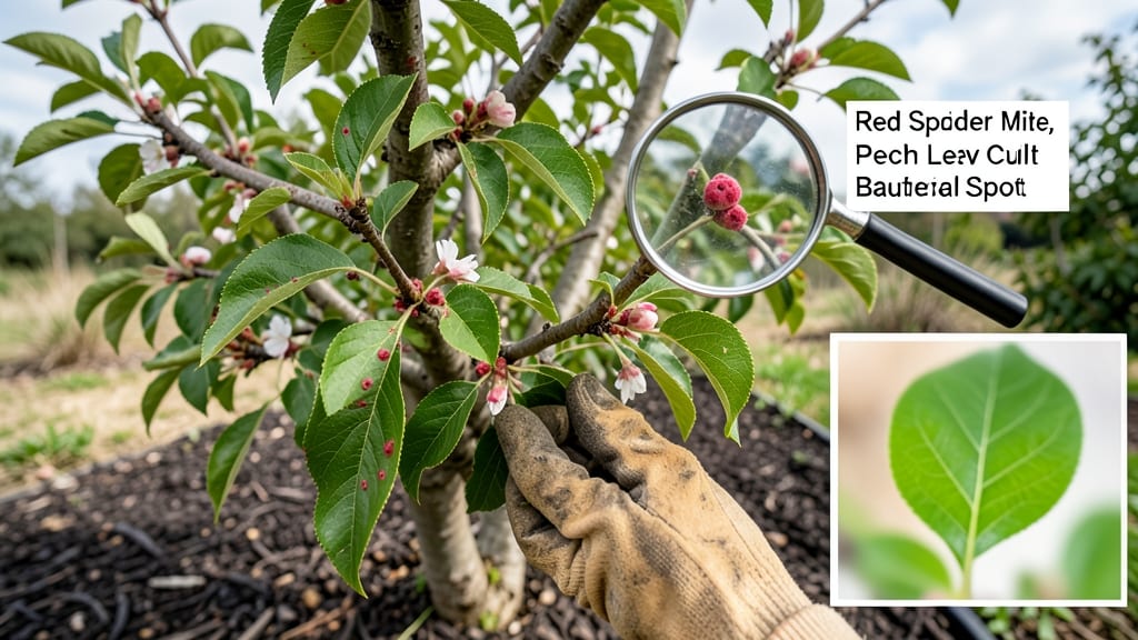 Red Bumps on Peach Tree Leaves: Diagnosing and Treating Common Causes