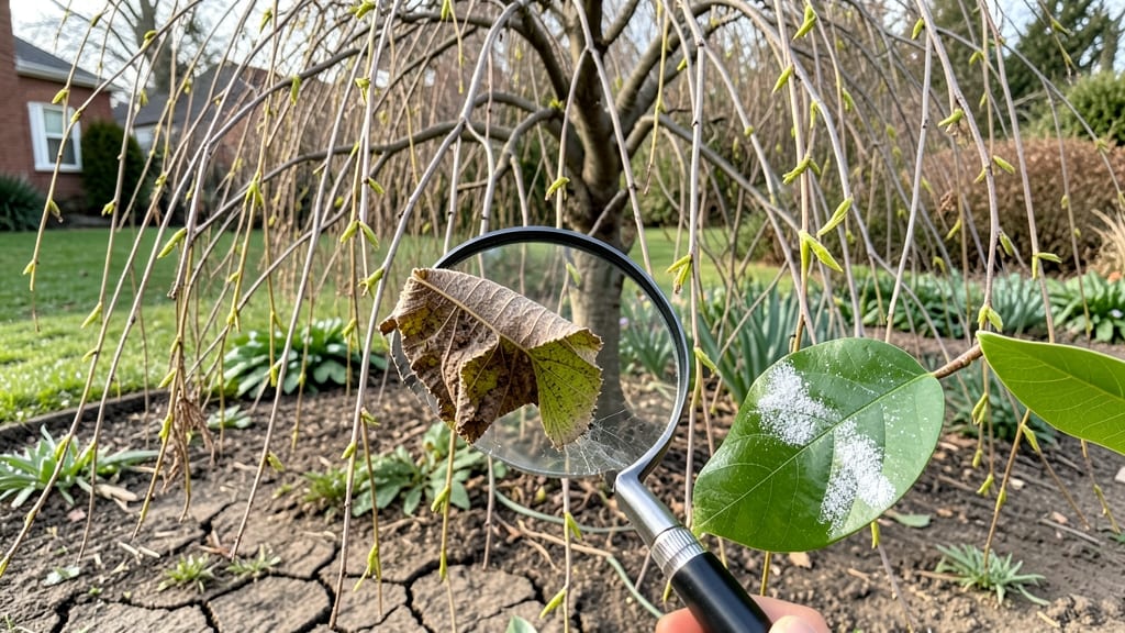 Weeping Cherry Tree Leaves Curling: Root Stress Rescue in 3 Simple Steps