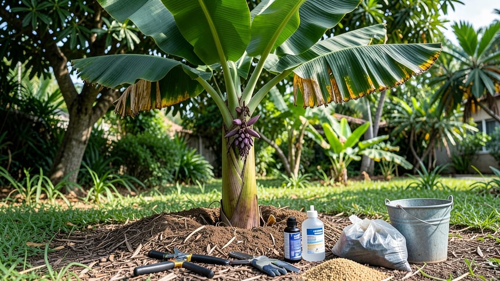 Banana Tree Trimming: Seasonal Pruning Calendar for Optimal Fruit Yield