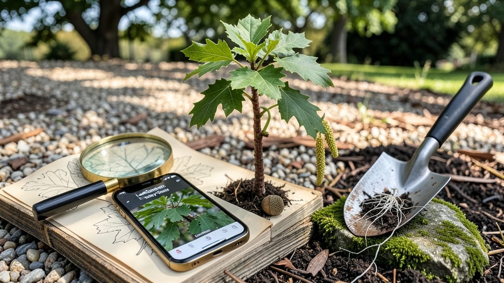 Tree Seedling Identification: Visual Keys to Match Species by Leaf Shape
