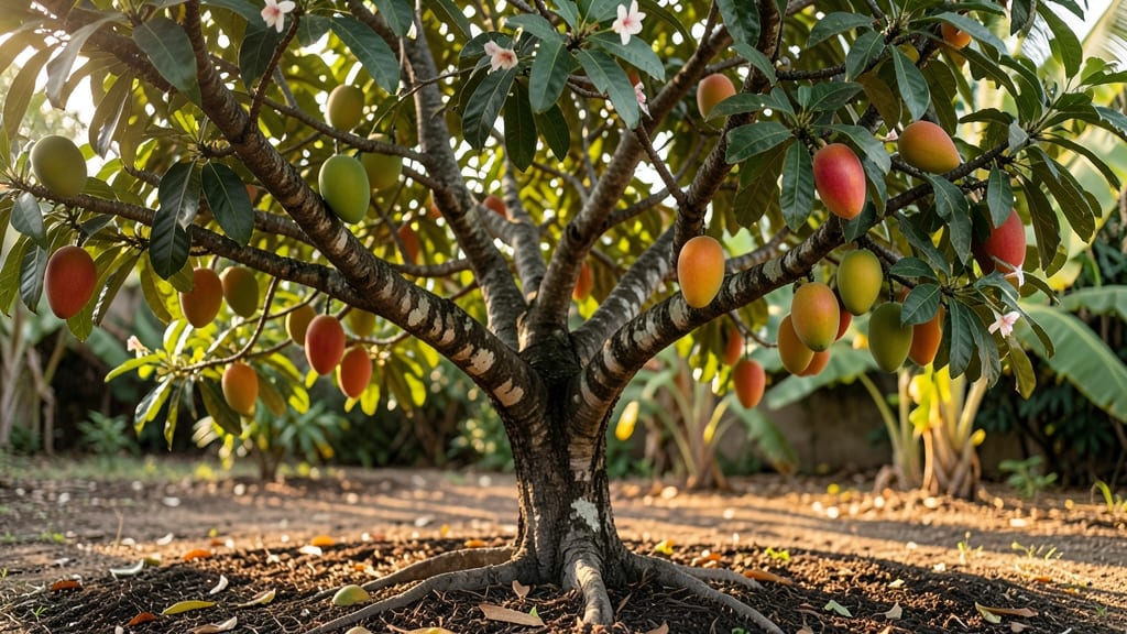 Mango Tree Pruning in Summer: Heat-Resistant Shape for Bountiful Fruit
