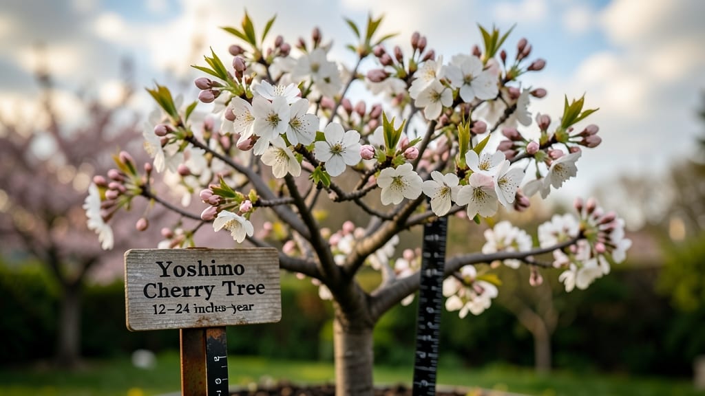 How Fast Does Yoshino Cherry Tree Grow: Annual Growth Rates by Age Revealed