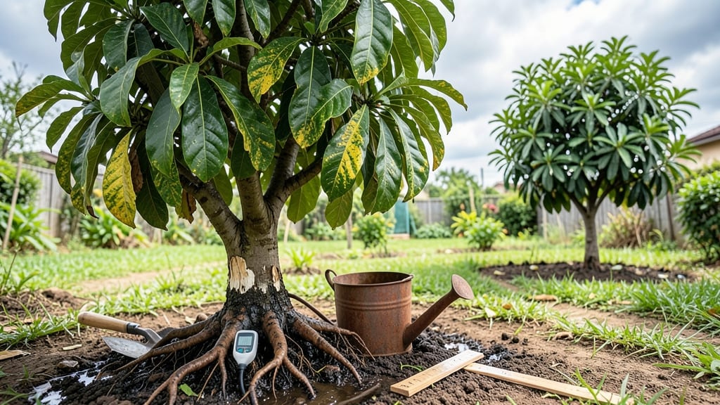 What Does an Overwatered Avocado Tree Look Like: Yellowing Leaves and Mushy Roots Revealed