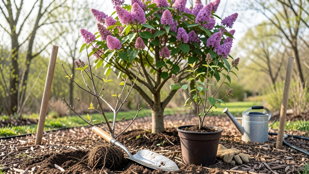 Lilac Tree Replant: Revitalize Roots for Stronger Growth Next Season