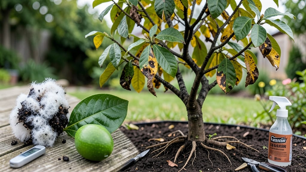 Mango Tree Fungus: Copper Spray Cure for Black Spot and Leaf Drop