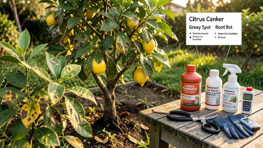 Lemon Tree Disease Treatment: Fungus-Free Revival in 3 Steps