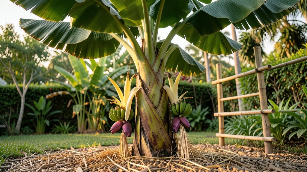 Banana Tree Privacy Screen: Lush Year-Round Screening in 3 Years