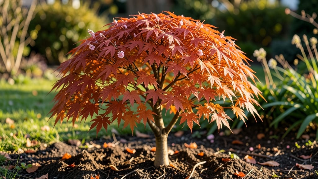 Japanese Maple Tree Orangeola Growing Guide: Cold-Hardy Compact Beauty for Small Gardens
