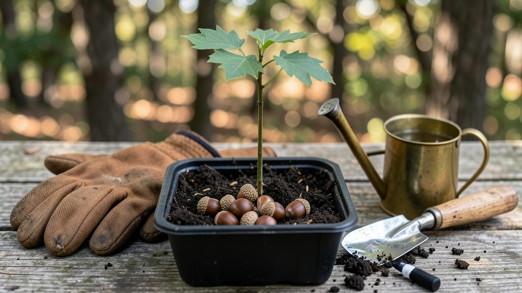 Acorn Tree Seeds: Cold-Stratified Sprouts for Reliable Germination