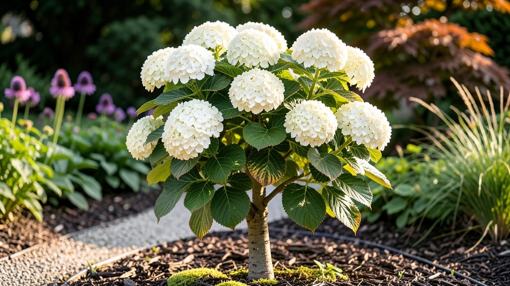 Strawberry Vanilla Hydrangea Tree Form: Fragrant Floral Layers for Year-Round Elegance