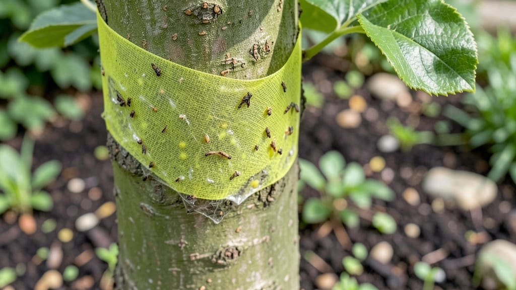 Tree Tape for Bugs: Non-Toxic Barrier That Stops Crawlers Instantly