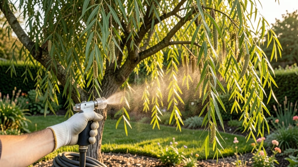 Tree Sprayer for Babylon: Fungal Spot Cure in 3 Targeted Sprays