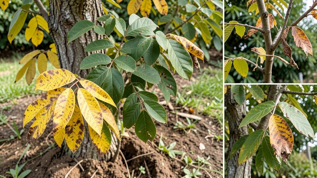 Chinese Pistache Tree Problems: Diagnosing Yellowing Leaves and Pest Attacks