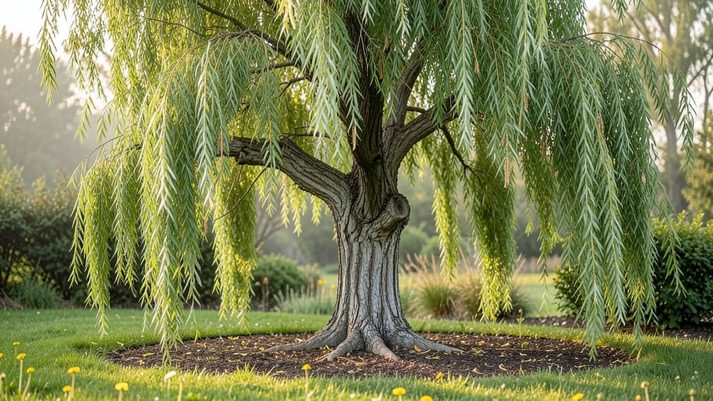 Weeping Willow Tree Size: Mature Heights by Variety & Root Spread Limits