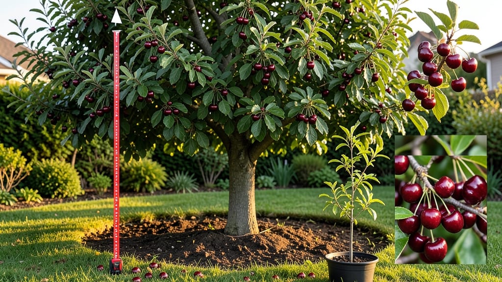 How Tall Do Cherry Trees Grow: Mature Heights by Variety (Dwarf to 60-Foot Giants)